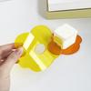 Acrylic Flower Coaster Heat-Resistant Cute Clear Cup Mat for Desk Kitchen Living Room Waterproof Non-Slip Reusable Drink Mat for Mugs