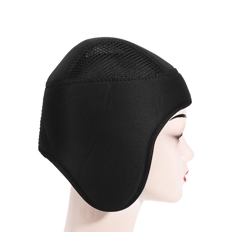 Winter Windproof and Coldproof Electric Motorcycle Helmet Liner Warm Beanie Padded Ear Protection Head Cover Motorbike Helmet Liner Cycling Equipment