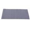 15.7x27.6in Non Slip Bath Mat TPE Soft On Feet Bathroom Shower Mat with Suction Cups Drainage Holes Gray