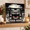 Gengar Custom Name Diamond Painting Personalized 5D Full Drill DIY Diamond Art Home Decor
