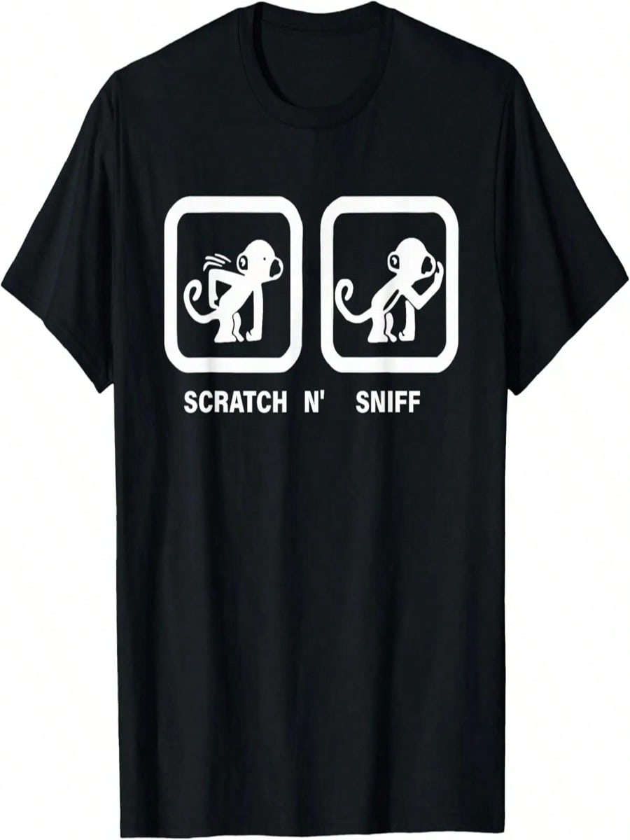 Scratch N  Sniff Funny Apparel T-Shirt S разноцветный