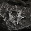 European And American Alloy Earrings, Women'S Devil Fish Texture, Animal Retro, Personalized, Exaggerated, And Niche Jewelry