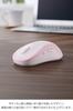 ELECOM OSMOD Seven 7 Wireless to 2 7 Tilt Mouse, Quiet, Bluetooth, 2.4GHz, Multi-Pairing (up Devices), Buttons, Wheel, Large, Pink, M-MY40MBSPN-G