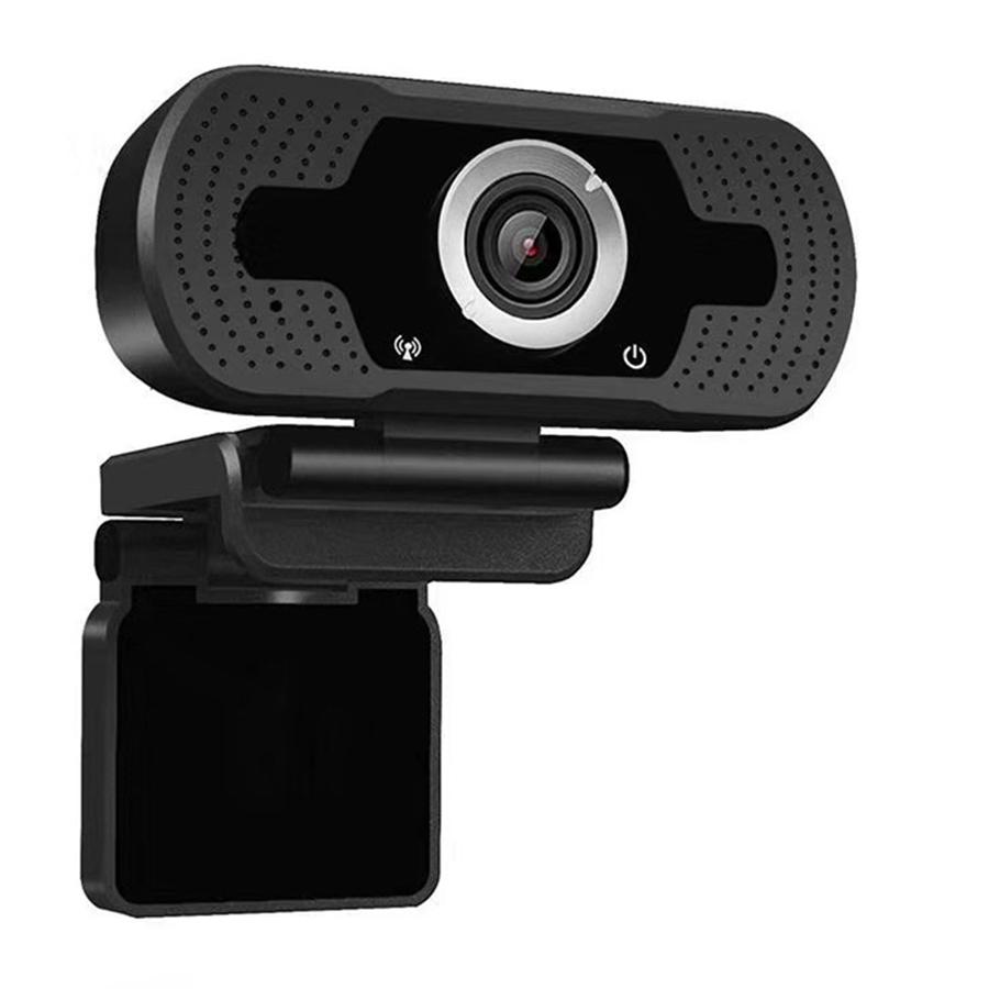 1080P HD Webcam Desktop Laptop Computer PC Camera Built in Microphone Clip-On Video Conferencing Video Calling Web Cam