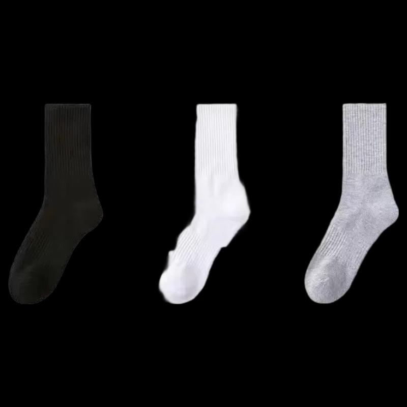 Unisex Sweat-Absorbing Crew Socks 10-Pack