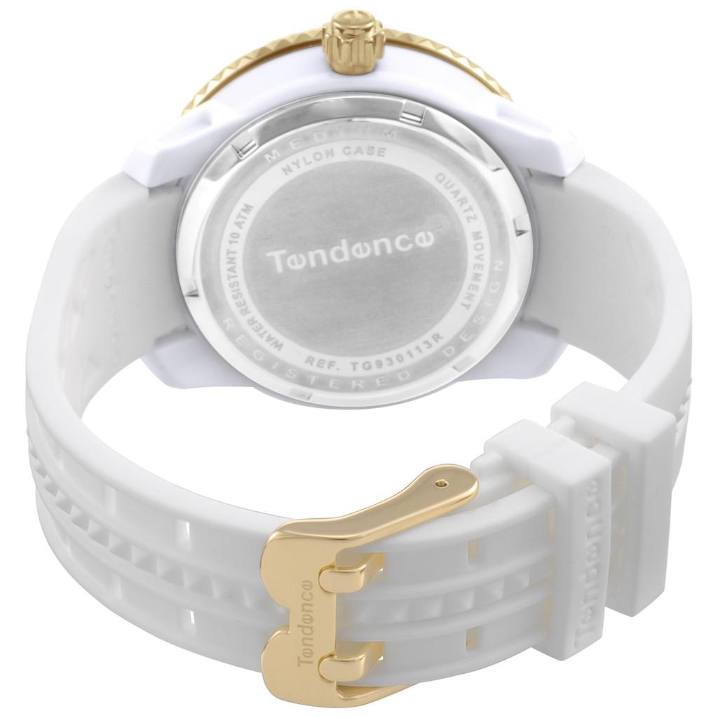 Gulliver Rainbow Gulliver Rainbow White Dial Stainless Steel Mineral Glass Quartz 42MM Watch TG930113R [Tendence] Women's [Item]