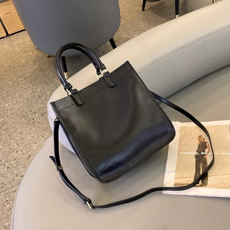Niche Design High-end Bag Women's Cowhide Square Sugar Simple Fashionable Portable Cross-body