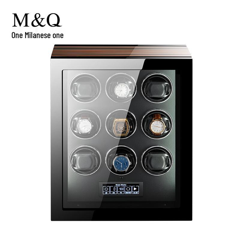 In-Stock Milanese Automatic Watch Winder and Storage Box