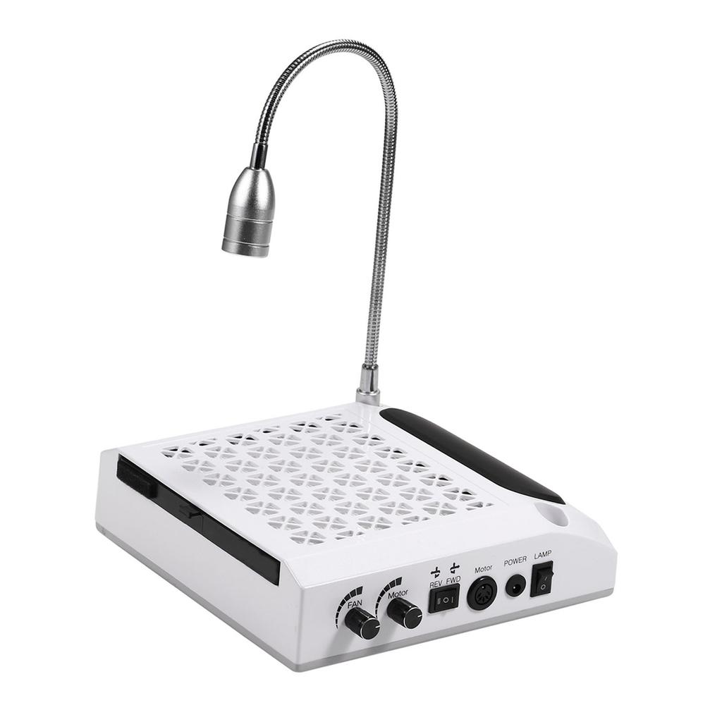 Nail Lamp+Nail Dust Collector Nail Drill Machine Dust Suction Cleaner Nails Art Salon Tools Nail Neauty Kit Nail Dust Collector