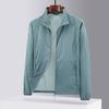 Cold Silk Cool Sunscreen Clothing Summer New UV Protection Fishing Sunscreen Clothing Men's Thin Jacket Jacket