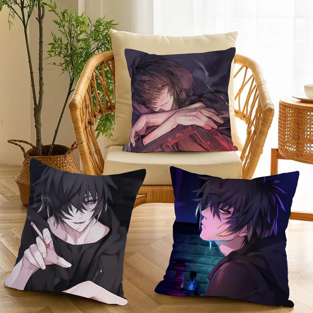 Game Slow D-Damage Towa Pillow Case Applicable Space For Guest Rooms Interiors Cars Office House Decoration