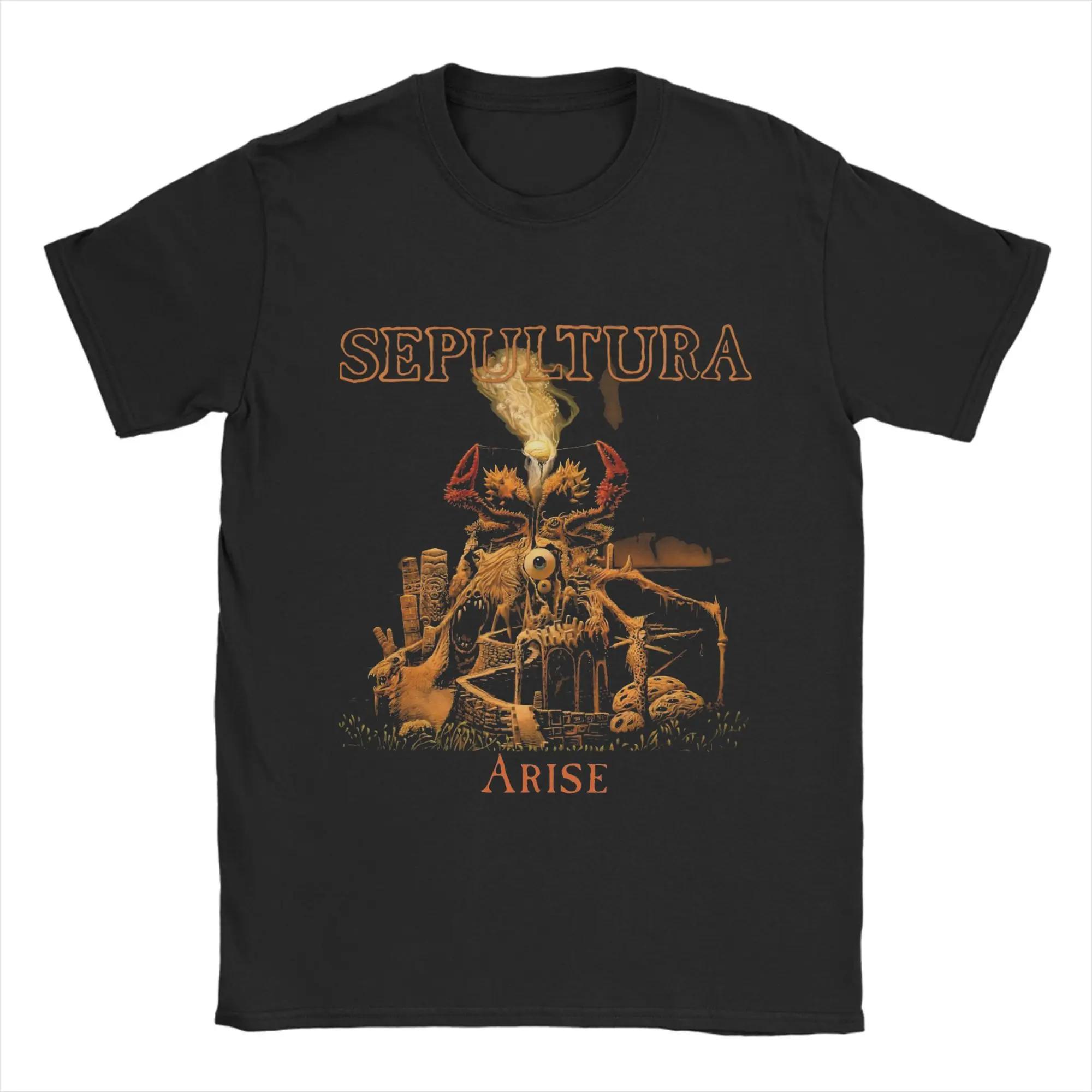 

Свободная футболка Летняя Sepultura Roots Модные футболки Хлопковая футболка для мужчин Y2K Классический дизайн Футболки с коротким рукавом 4XL