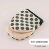 Thickened Cotton Polka Dot Oven Gloves - Anti-Scald & Heat Resistant