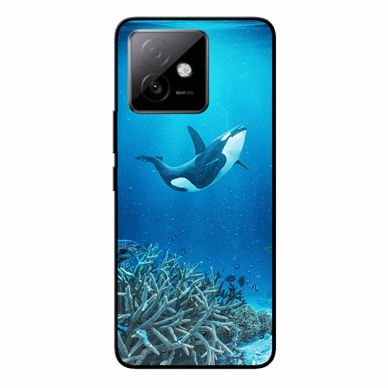 

For Honor X60 GT Case AGI-AN00 Fashion Soft Black Silicone Back Cover Case for Honor X60 GT Protective Bumper X60 GT Phone Funda Honor X60 GT