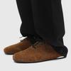 Men's breathable casual shoes soft-soled commuter dress retro derby shoes khaki-J