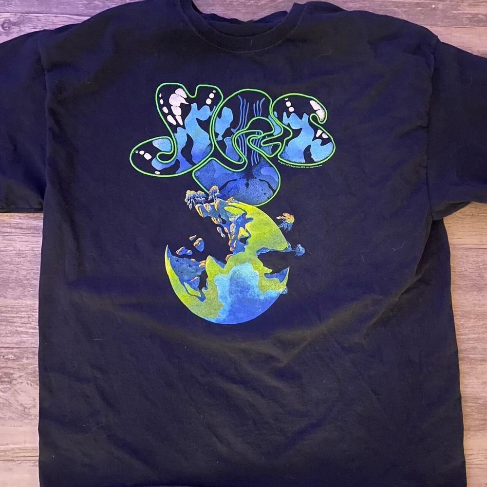 

New YES US Tour Prog Rock Band 2014 Gift For Fans Unisex All Size T-Shirt SS183 Unisex T-Shirt XXXL