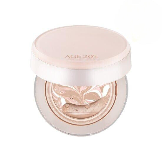 

AGE 20 s Glow Glass Essence Cover Pack 12.5g*2 No. 23 Medium Beige