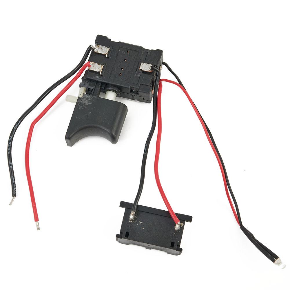 Austausch des Auslöseschalters mit Druckknopf-Geschwindigkeitsregelung