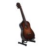 15cm Miniature Guitar Model with Stand Maple Wood Classical Guitar Replica Musical Instrument Ornament