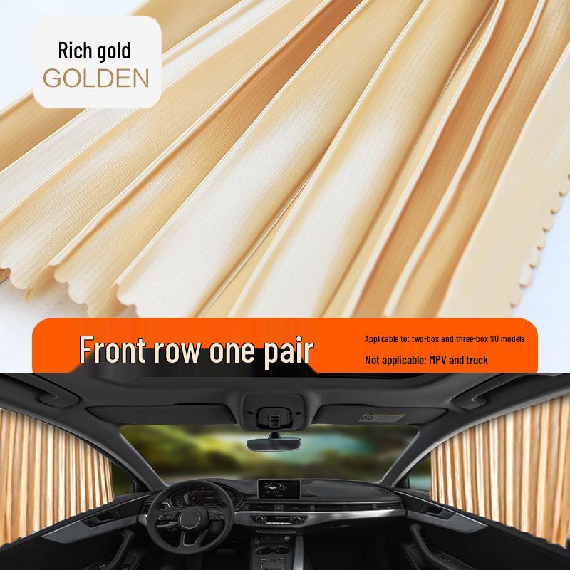 Universal Magnetic Car Sun Shade - Side Window Heat Insulation Curtain