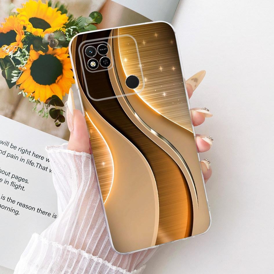 For Xiaomi Redmi 10A Case Popular Flower Bowknot Soft Clear Silicone Phone Cover For Xiaomi Redmi 10A Sport Funda Redmi10a Shell
