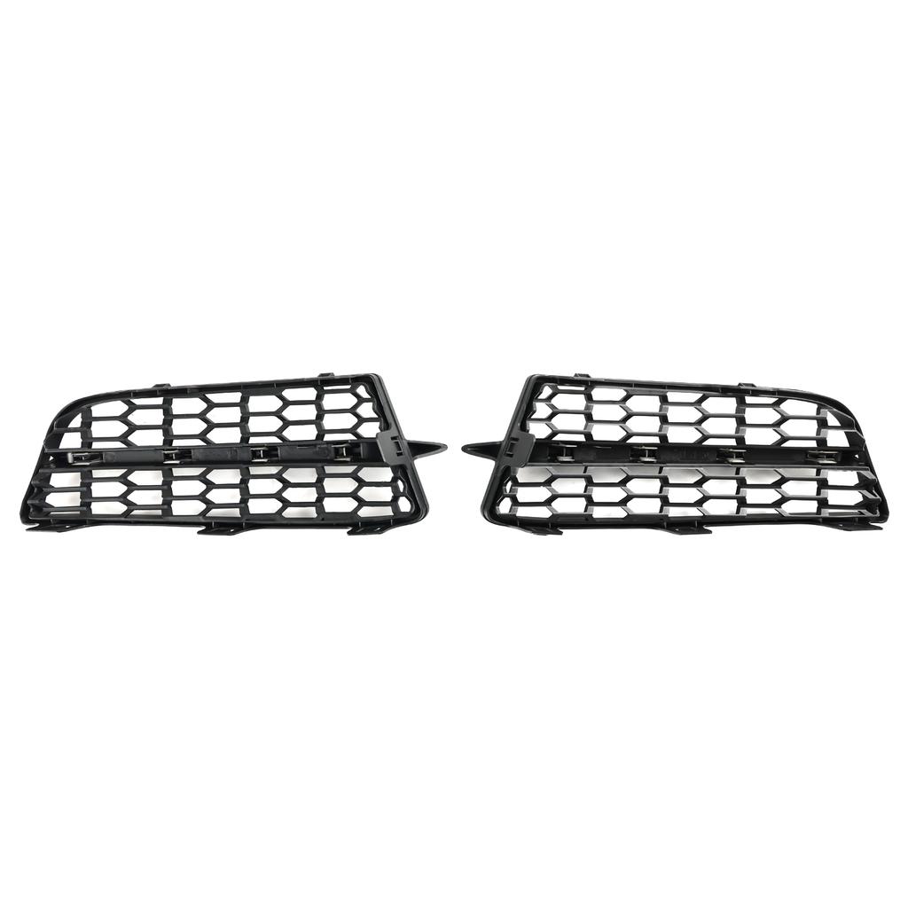 2PCS Front Bumper Fog Light Cover Bezel Grill Grille Fit BMW F20 F21 2011-2015 M