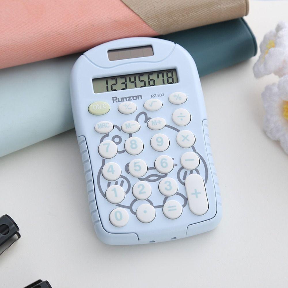 Calcolatrice da Tastiera a 8 Cifre Mini Calcolatrici Matematiche Calcolatrice Elettronica Cancelleria per Studenti