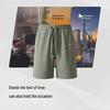 Hodo Men's Combed Cotton Casual Summer Shorts