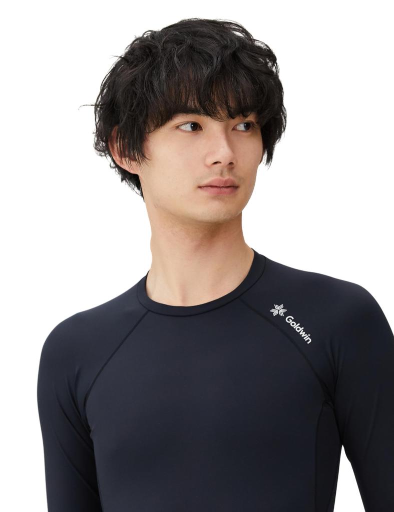 Compression Long Sleeves BLACK 3 [Goldwin]