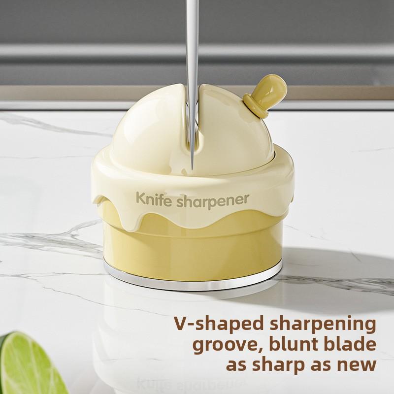 Přenosná přísavková ostřička nožů, Multifunkční kuchyňský nástroj z wolframové oceli