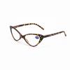 New Fashion Ins Vintage Cat Eye Reading Glasses Retro Leopard Women Lightweight +1.0+1.5+2.0+2.5~+4.0 Presbyopic Reading Glasses