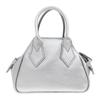 VIVIENNE WESTWOOD Yasmine Classic Brand Logo PU Crossbody Handbag Women Handbags Silver 5C010006WS000DQ401