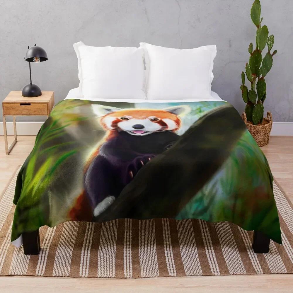 Waschbär Kuscheldecke Waschbär Geschenke für Mädchen Jungen Frau Weich Leicht Warm Fleece Flanell Plüschdecke für Bett Sofa Couch