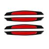 4Pcs/set Car Reflective Strip Anti-collision Warning Stickers Safety Mark Side Scratch-proof Door Anti-collision Sticker