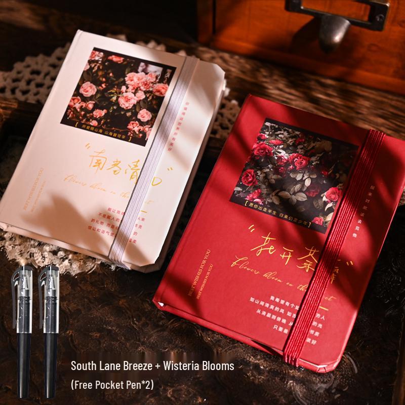 Mini A7 Retro Literary Notebook: Thick, High-Value, Portable Pocket Book