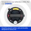 Hot Sale 8Inch Vacuum Suction Cup 200kg Bearing Load Manual Pump For Granite Tile Handling & Glass Lifting In Construction Sites