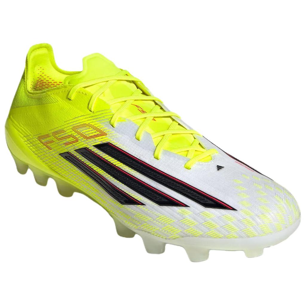 Adidas F50 Elite 2G 3G Comfortable AG (Rubber Short Studs) Artificial Grass Fabric Soccer Shoes Unisex Soccer Shoes Fluorescent-Yellow JQ1468
