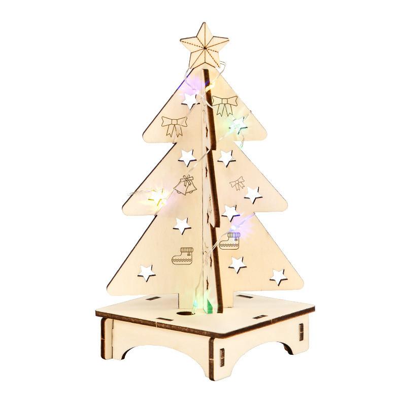 Science Experiment Christmas Tree Diy Lightup Craft Kit For Kids Educational Science Toys