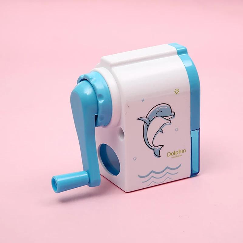 Cute Unicorn Dolphin Mechanical Sharpener For Pencil School Office Supplies Creative Stationery Back To School
