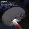 Multifunctional Electric Nail Cutter With Light Portable Polishing Nails Cutter For Baby Adult And Seniors