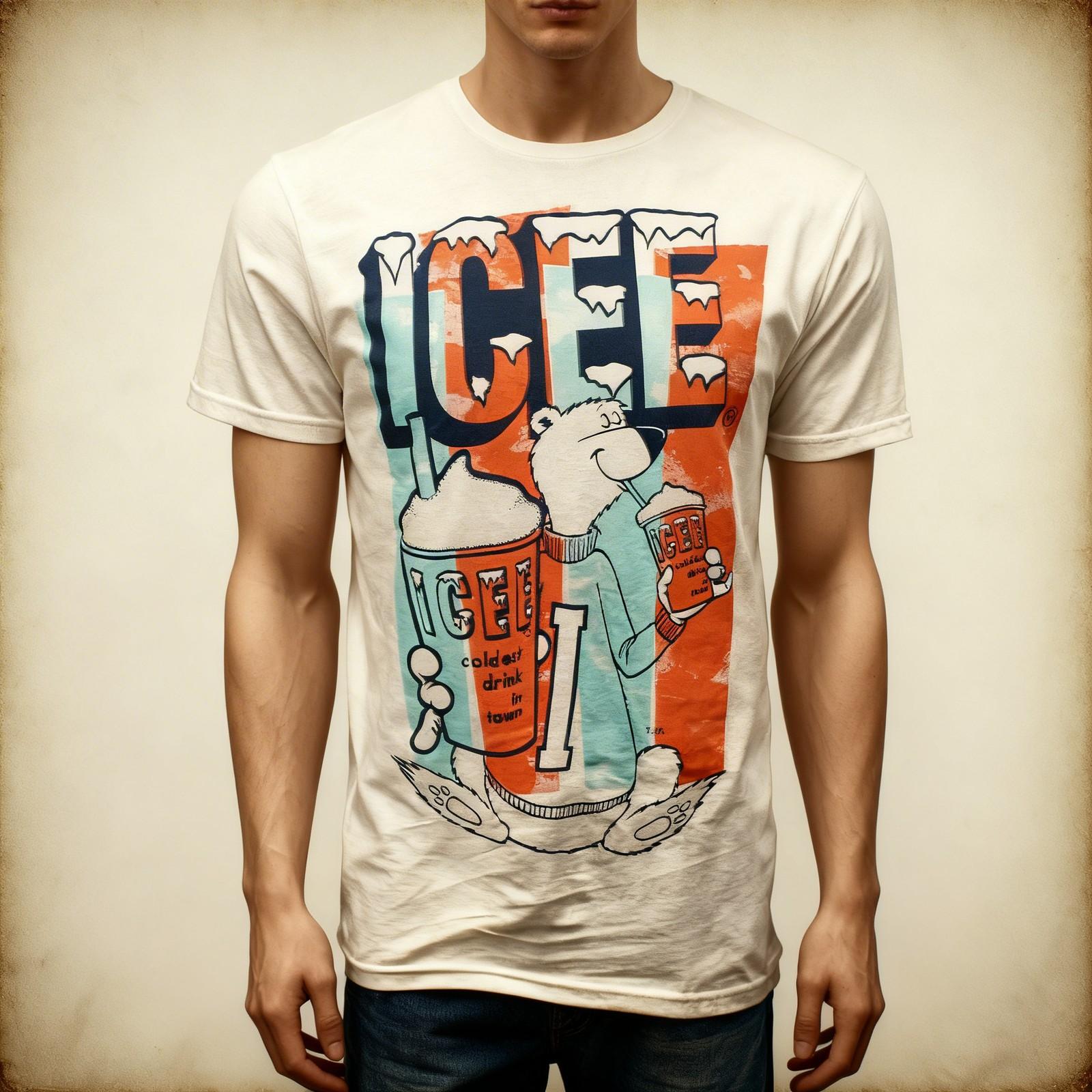 ICEE COLDEST DRINK IN TOWN GRAPHIC T SHIRT Unisex T-Shirt M
