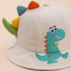 2026 Spring Dinosaur Cartoon Baby Bucket Hat - Cute Korean Style Unisex Children's Versatile Hat