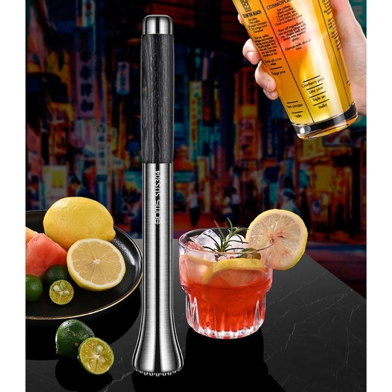Ice Crushing Rod Ice Hammers Bar Tool Fruit Muddle Wine Supplies for Bar Fruit