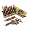 MOC WW2 Military Oil Barrel Weapons Box Building Block Set War Scene Accessories Bullet Motorcycle Sandbag Block Bricks Toys  Playsets