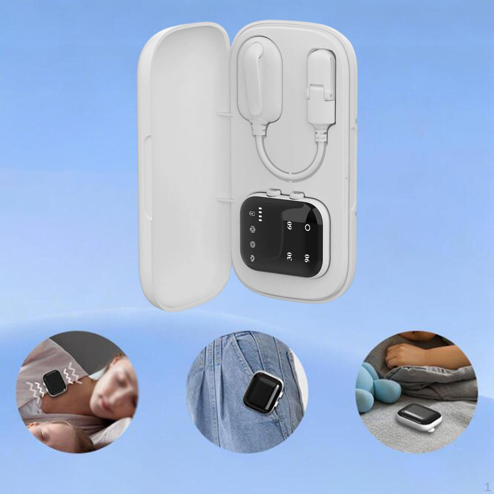 

Alarm for Bedwetting, Toilet Training with Receiver, Children, Girls And The Elderly. белый