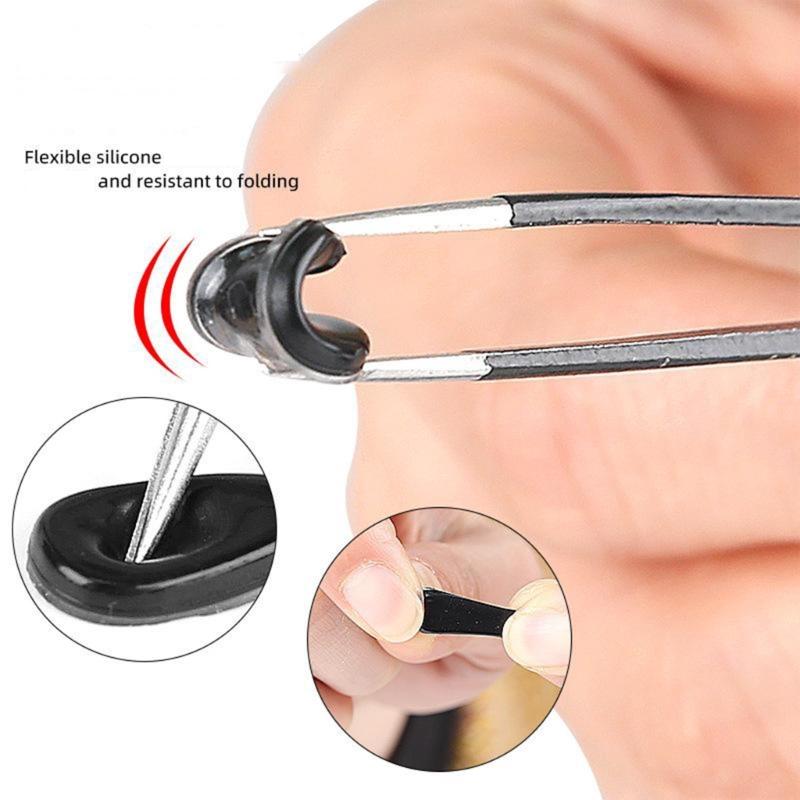 20pairs Adhesive Silicone Nose Pads with Air Cushion for Eyeglasses Nonslip Feature Universal Compatibility Comfort