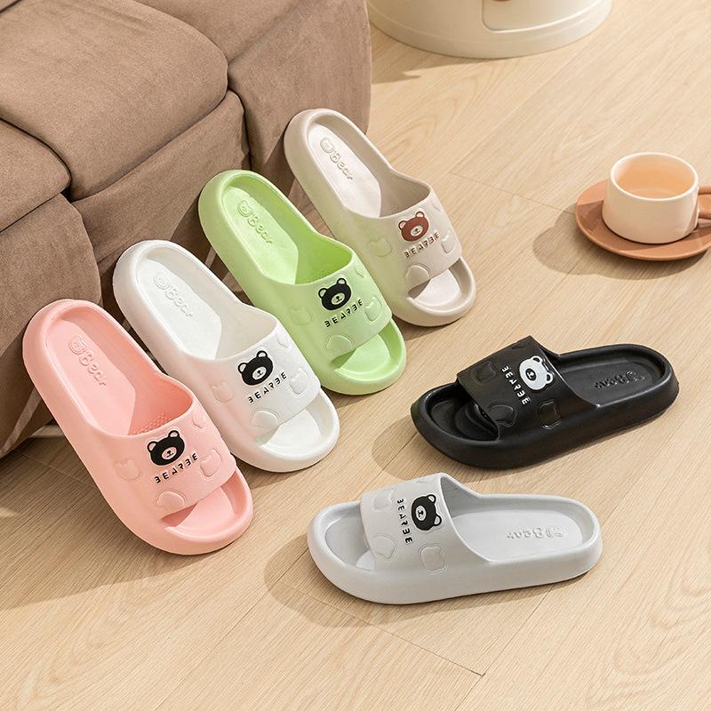 Ciabatte estive semplici da donna, pantofole morbide da casa da uomo, sandali antiscivolo da bagno per coppia, scarpe comode da esterno per la spiaggia per adulti