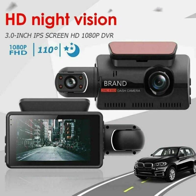 Dash Cam Videoregistratore per auto con schermo da 3,0 pollici