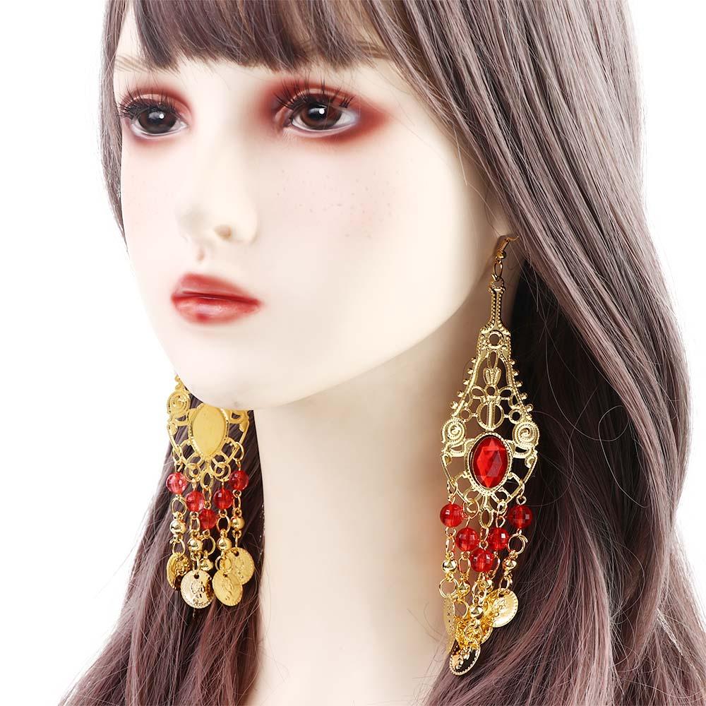 Bohemian Necklace Belly Dance Costumes Hairband Head Accessories Performance Accessories