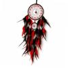 Red Black Color Dream Catcher Dual Ring Design Wall Hanging Decor Hanging Pendant  Wall Display